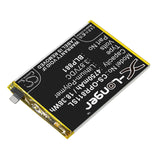 3.87V, Li-Polymer, 4750mAh, SmartPhone battery fits Oppo, Blp881, Reno 4se, Reno 5k, 18.38Wh Mobile, SmartPhone Cameron Sino Technology Limited (Smartphone)