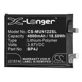 3,87 V, Li-Polymère, 4800mAh, batterie de smartphone compatible avec Redmi, Bp4j, 22101316ucp, 22101316up, 18,58Wh Mobile, Smartphone Cameron Sino Technology Limited (Smartphone)