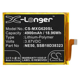 3.87V, Li-Polymer, 4900mAh, SmartPhone battery fits Motorola, Ne50, Moto G52, Moto G82, 18.96Wh Mobile, SmartPhone Cameron Sino Technology Limited (Smartphone)