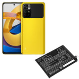 3.87V, Li-Polymer, 4900mAh, SmartPhone battery fits Redmi, Poco, Bn5c, 21091116ag, M4 Pro 5g, 18.96Wh Mobile, SmartPhone Cameron Sino Technology Limited (Smartphone)
