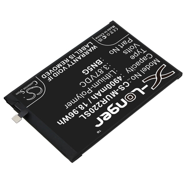 3.87V, Li-Polymer, 4900mAh, SmartPhone battery fits Redmi, Xiaomi, Bn5g, 10a, 10c, 18.96Wh Mobile, SmartPhone Cameron Sino Technology Limited (Smartphone)