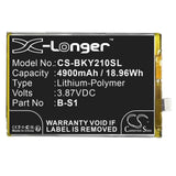 3.87V, Li-Polymer, 4900mAh, SmartPhone battery fits Vivo, B-s1, V2110, V2135, 18.96Wh Mobile, SmartPhone Cameron Sino Technology Limited (Smartphone)