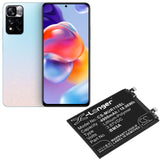 3.87V, Li-Polymer, 4900mAh, SmartPhone battery fits Redmi, Xiaomi, Bm5a, 21091116c, 21091116i, 18.96Wh Mobile, SmartPhone Cameron Sino Technology Limited (Smartphone)