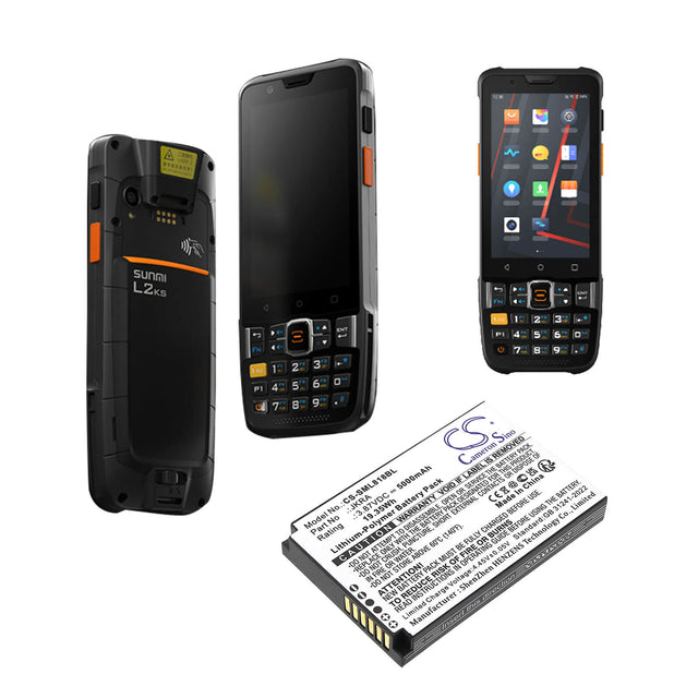 3.87V, Li-Polymer, 5000mAh, Payment Terminal battery fits Geenk, G3, 19.35Wh Payment Terminal Cameron Sino Technology Limited