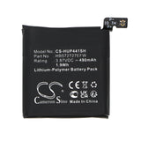 3.87V, Li-Polymer, 530mAh Smartwatch Battery fits Huawei, Watch Gt4 41mm, 2.05Wh Smartwatch Cameron Sino Technology Limited