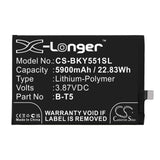 3.87V, Li-Polymer, 5900mAh, SmartPhone battery fits Vivo, B-t5, V2164a, Y55s, 22.83Wh Mobile, SmartPhone Cameron Sino Technology Limited (Smartphone)