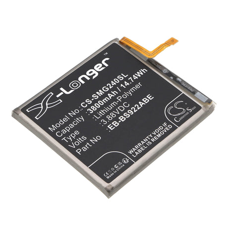 3.88V, Li-Polymer, 3800mAh, SmartPhone battery fits Samsung, Eb-bs922abe, Galaxy S24, Sm-s9210, 14.74Wh Mobile, SmartPhone Cameron Sino Technology Limited (Smartphone)