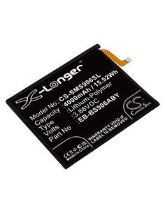 3.88V, Li-Polymer, 4000mAh, SmartPhone battery fits Samsung, Eb-bs906aby, Galaxy S22 Plus 5g, Galaxy S22+ 5g, 15.52Wh Mobile, SmartPhone Cameron Sino Technology Limited (Smartphone)