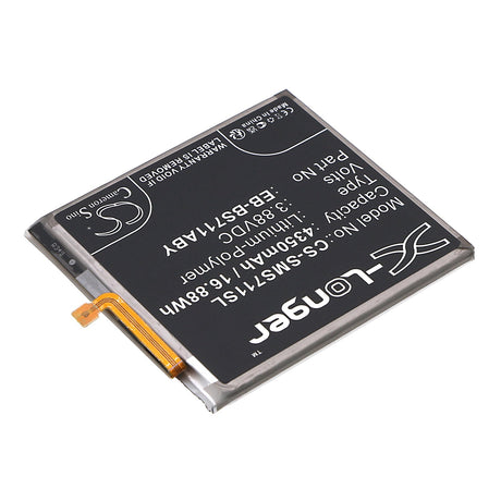 3.88V, Li-Polymer, 4350mAh, SmartPhone battery fits Samsung, Eb-bs711aby, Galaxy S23 Fe, Galaxy S23 Fe 5g, 16.88Wh Mobile, SmartPhone Cameron Sino Technology Limited (Smartphone)