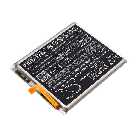 3,88V, Li-Polymère, 4500mAh, batterie de smartphone compatible avec Samsung, Eb-bs721aby, Galaxy S24 Fe, Scg30, 17,46Wh Mobile, Smartphone Cameron Sino Technology Limited (Smartphone)