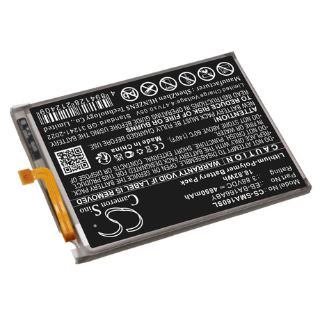 3,88V, Li-Polymère, 4850mAh, Batterie mobile, Smartphone compatible avec Samsung, Galaxy A16 5g, Sm-a166b, 18,82Wh Mobile, Smartphone Cameron Sino Technology Limited (Smartphone)