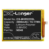3.89V, Li-Polymer, 3900mAh, SmartPhone battery fits Motorola, Nd40, Moto Edge 30, Moto Edge 30 5g, 15.17Wh Mobile, SmartPhone Cameron Sino Technology Limited (Smartphone)
