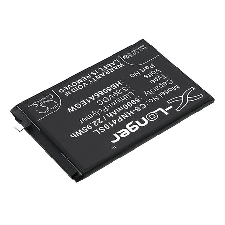 3.89V, Li-Polymer, 5900mAh, SmartPhone battery fits Honor, Hb5066a1egw, Changwan 40 Plus, Play 40 Plus, 22.95Wh Mobile, SmartPhone Cameron Sino Technology Limited (Smartphone)