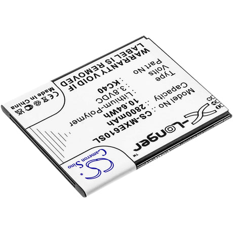 3.8v, 2900mah, Li-ion Battery Fit's Motorola, Moto E6 Plus, Xt2025-1, Xt2025-2, 11.02wh Mobile, SmartPhone Cameron Sino Technology Limited (Smartphone)