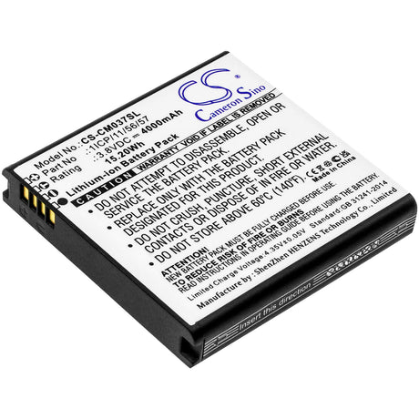 3.8V, Li-ion, 4000mAh, Battery Pack battery fits Custom Battery Packs, (V1), 1icp/11/56/57, 15.2Wh Battery Pack Cameron Sino Technology Limited