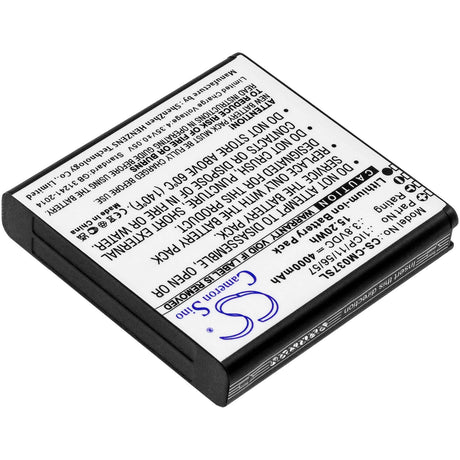 3.8V, Li-ion, 4000mAh, Battery Pack battery fits Custom Battery Packs, (V1), 1icp/11/56/57, 15.2Wh Battery Pack Cameron Sino Technology Limited