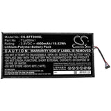 3.8V, Li-Polymer, 4900mAh, Tablet battery fits Safran, Idemia, Tlp050a1, Morphotablet 2, 18.62Wh Tablet Cameron Sino Technology Limited
