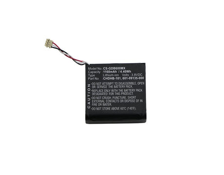 3.8V, Li-ion, 1160mAh, Camera battery fits Gopro, 2217-2548, Chdhb-101, Hero+, 4.408Wh Camera Cameron Sino Technology Limited (Camera)