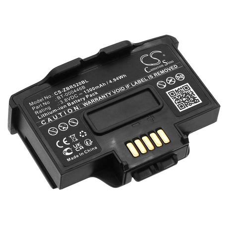 3.8v, Li-ion, 1300mah , Barcode Scanner Battery Fits Zebra Wr50, Ws50, Ws5001, 4.94wh Barcode Scanner Cameron Sino Technology Limited