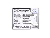 3.8V, Li-ion, 1500mAh, SmartPhone battery fits Samsung, Eb-b130ae, Greatcall Touch 3, Jitterbug Touch 3, 5.7Wh Mobile, SmartPhone Cameron Sino Technology Limited (Smartphone)