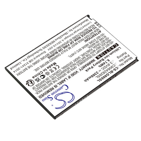 3.8V, Li-ion, 2300mAh, SmartPhone battery fits Blu, C906428265l, G150q, Grand Xl, 8.74Wh Mobile, SmartPhone Cameron Sino Technology Limited (Smartphone)