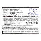 3.8V, Li-ion, 2300mAh, SmartPhone battery fits Blu, C906428265l, G150q, Grand Xl, 8.74Wh Mobile, SmartPhone Cameron Sino Technology Limited (Smartphone)