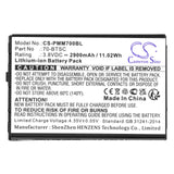 3.8V, Li-ion, 2900mAh, Barcode Scanner battery fits Point Mobile, Pm70, 11.02Wh Barcode Scanner Cameron Sino Technology Limited