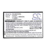 3.8V, Li-ion, 3000mAh, SmartPhone battery fits Archos, Ac630x, Oxygen 63, 11.4Wh Mobile, SmartPhone Cameron Sino Technology Limited (Smartphone)