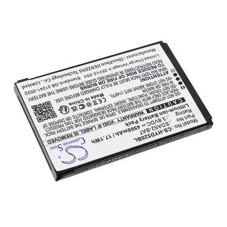 3.8V, Li-ion, 4500mAh, Barcode Scanner battery fits Honeywell, Scanpal Eda52, 17.1Wh Barcode Scanner Cameron Sino Technology Limited