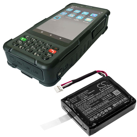 3.8V, Li-ion, 7200mAh, Equipment battery fits Senter, St655518pl, ST103, St327, 27.36Wh Equipment, Survey, Test Cameron Sino Technology Limited