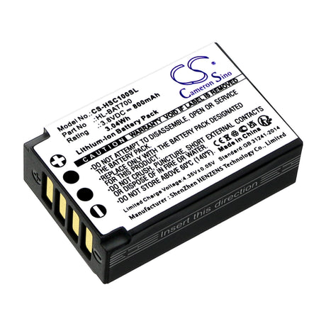 3.8V, Li-ion, 800mAh, Headset battery fits Hollyland, Hl-bat700, Solidcom C1, Solidcom C1 Pro, 3.04Wh Wireless Headset Cameron Sino Technology Limited