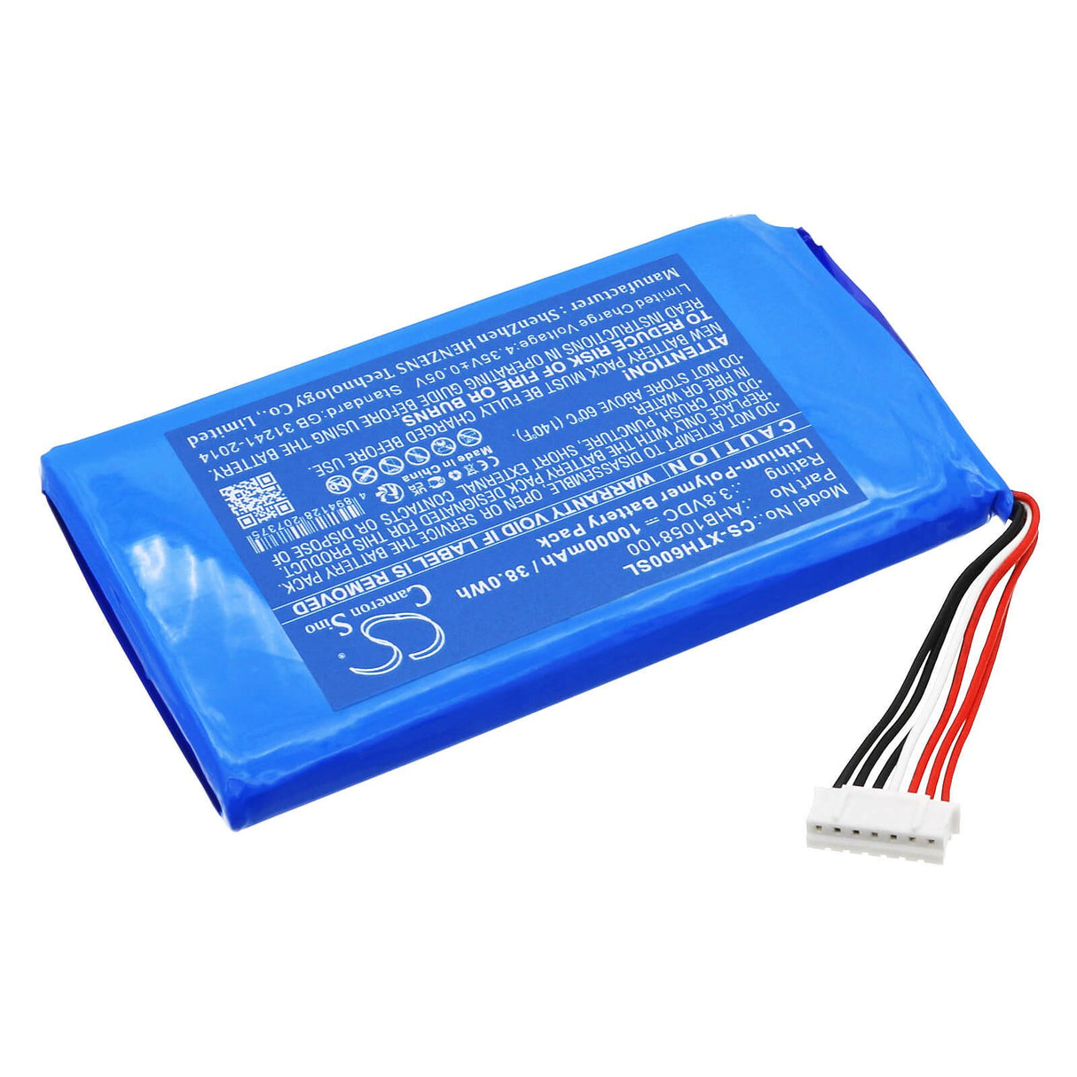3.8V, Li-Polymer, 10000mAh Diagnostic Scanner Battery fits Xtool, Autopropad G2 Key Programmer 8, D8 Bt Scan Tools, 38.0Wh Diagnostic Scanner Cameron Sino Technology Limited