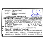 3.8V, Li-Polymer, 2000mAh, Hotspot battery fits Xiaomi, Dc027, F490 4g, 7.60Wh Hotspot Cameron Sino Technology Limited