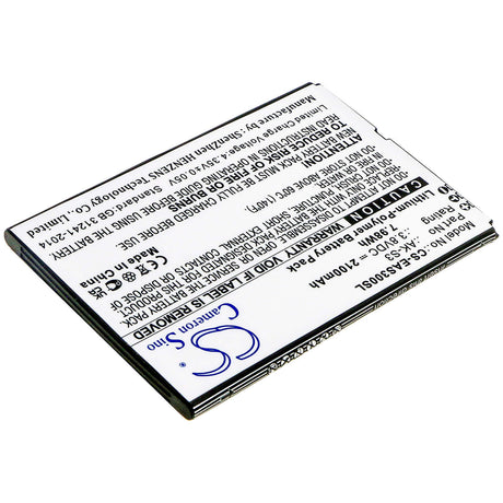 3.8V, Li-Polymer, 2100mAh, SmartPhone battery fits Emporia, Ak-s3, Smart 3, 7.98Wh Mobile, SmartPhone Cameron Sino Technology Limited (Smartphone)
