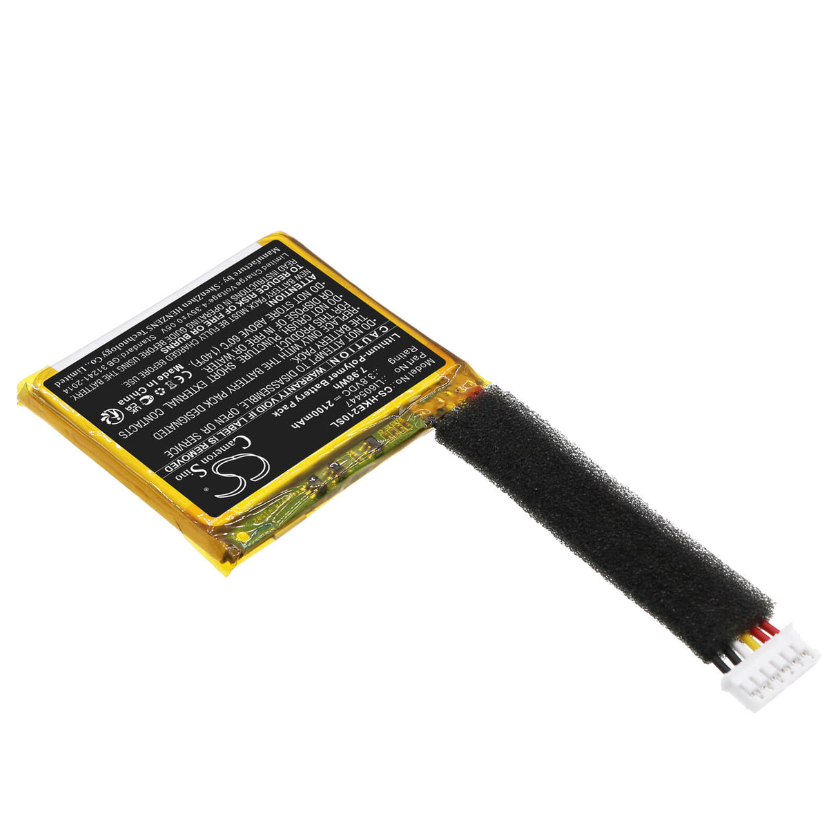 3.8V, Li-Polymer, 2100mAh, Speaker battery fits Harman/kardon, Esquire Mini 2, 7.98Wh Speaker Cameron Sino Technology Limited