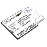 3.8V, Li-Polymer, 2500mAh, SmartPhone battery fits Emporia, Ak-s3m-bc, Smart 3 Mini, Smart 4, 9.5Wh Mobile, SmartPhone Cameron Sino Technology Limited (Smartphone)