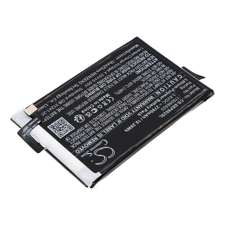 3.8V, Li-Polymer, 2700mAh, batterie de smartphone compatible avec Doro, 178096503, 8020x, 8020x Lte, 10.26Wh Mobile, Smartphone Cameron Sino Technology Limited (Smartphone)