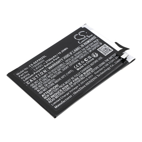 3.8V, Li-Polymer, 2700mAh, batterie de smartphone compatible avec Doro, 178096503, 8020x, 8020x Lte, 10.26Wh Mobile, Smartphone Cameron Sino Technology Limited (Smartphone)