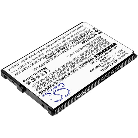 3.8V, Li-ion, 2900mAh, SmartPhone battery fits Kyocera, Kyv46uaa, Kyv46, Torque G04, 11.02Wh Mobile, SmartPhone Cameron Sino Technology Limited (Smartphone)