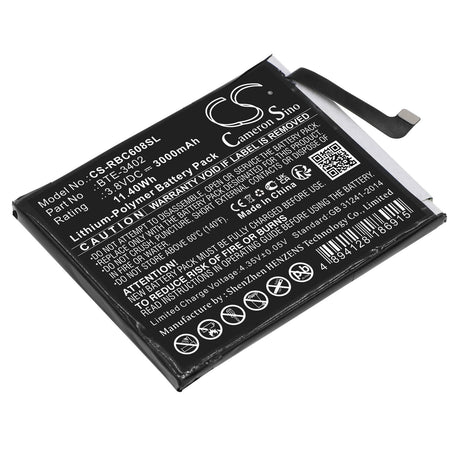 3.8V, Li-Polymer, 3000mAh, SmartPhone battery fits Orbic, Bte-3402, Joy, Orb608lbvzpp, 11.4Wh Mobile, SmartPhone Cameron Sino Technology Limited (Smartphone)
