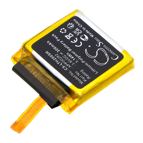 3.8v, Li-polymer, 300mah, Smartwatch Battery Fits Louis Vuitton Tambour Horizon 2, 1.14wh Smartwatch Cameron Sino Technology Limited