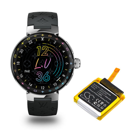 3.8v, Li-polymer, 300mah, Smartwatch Battery Fits Louis Vuitton Tambour Horizon 2, 1.14wh Smartwatch Cameron Sino Technology Limited