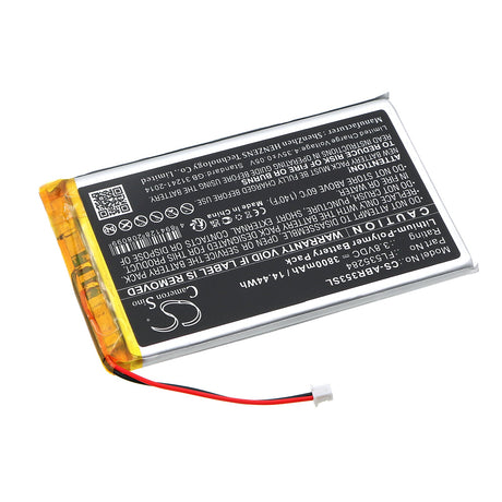 3,8V, Li-Polymère, 3800mAh, Batterie de console de jeu compatible avec Anbernic, Fl535284, Rg353p Retro, 14,44Wh Console de jeu Cameron Sino Technology Limited