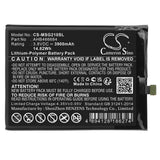 3,8V, Li-Polymer, 3900mAh, batterie de smartphone compatible avec Meder, Ahb466684, Smartguide 2, Smartguide 210-464, 14,82Wh Mobile, Smartphone Cameron Sino Technology Limited (Smartphone)