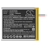 3.8V, Li-Polymer, 5000mAh, Tablet battery fits Onn, 100071483, Surf 8" 3rd, 19.0Wh Tablet Cameron Sino Technology Limited