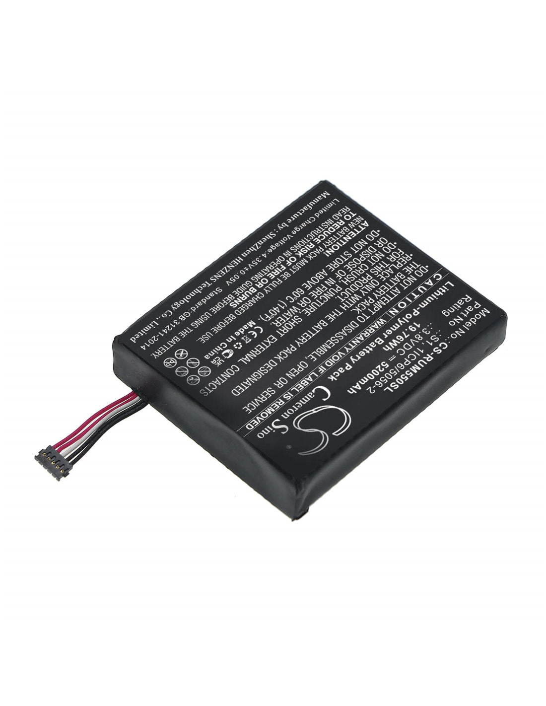 3.8v, Li-polymer, 4200mah, Security Camera Battery Fits Ring, 5um5e5, Video Doorbell 2 Generation, 15.96wh Home Security Camera Cameron Sino Technology Limited