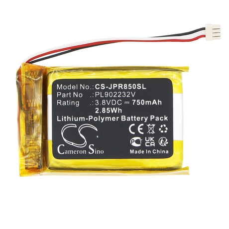 3.8V, Li-Polymer, 750mAh, Wireless Headset battery fits Jabra, Elite 85t Charging Case, 2.85Wh Wireless Headset Cameron Sino Technology Limited