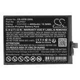 3,91V, Li-Polymère, 4850mAh, Batterie Mobile, Smartphone compatible avec Oppo, Cph2629, Reno12 Pro, 18,96Wh Mobile, Smartphone Cameron Sino Technology Limited (Smartphone)