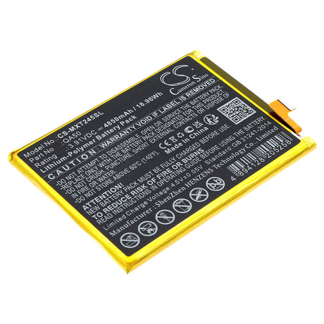 3.91V, Li-Polymer, 4850mAh, SmartPhone battery fits Motorola, Qa50, Moto G24 Power 4g, Moto G24 Power 4g 2024, 18.96Wh Mobile, SmartPhone Cameron Sino Technology Limited (Smartphone)