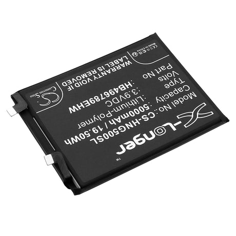3.9V, Li-Polymer, 5000mAh, SmartPhone battery fits Honor, Hb496789ehw, Magic 5, 19.5Wh Mobile, SmartPhone Cameron Sino Technology Limited (Smartphone)